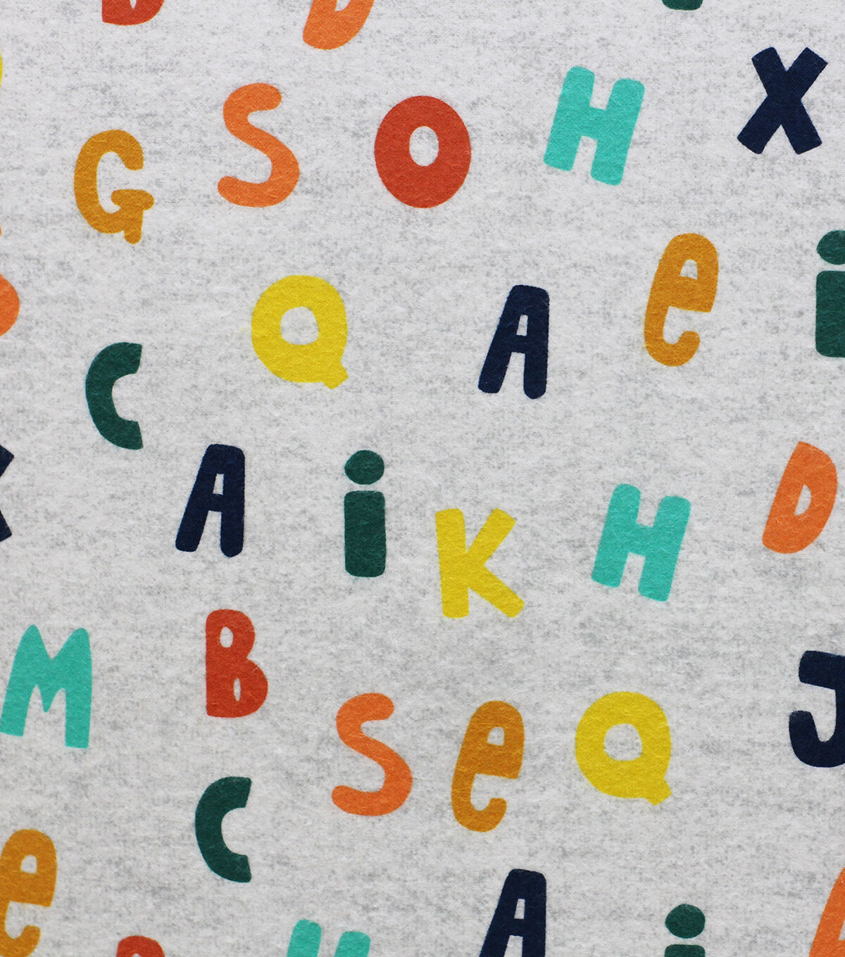 POP! Bubble Alphabet Super Snuggle Flannel Fabric