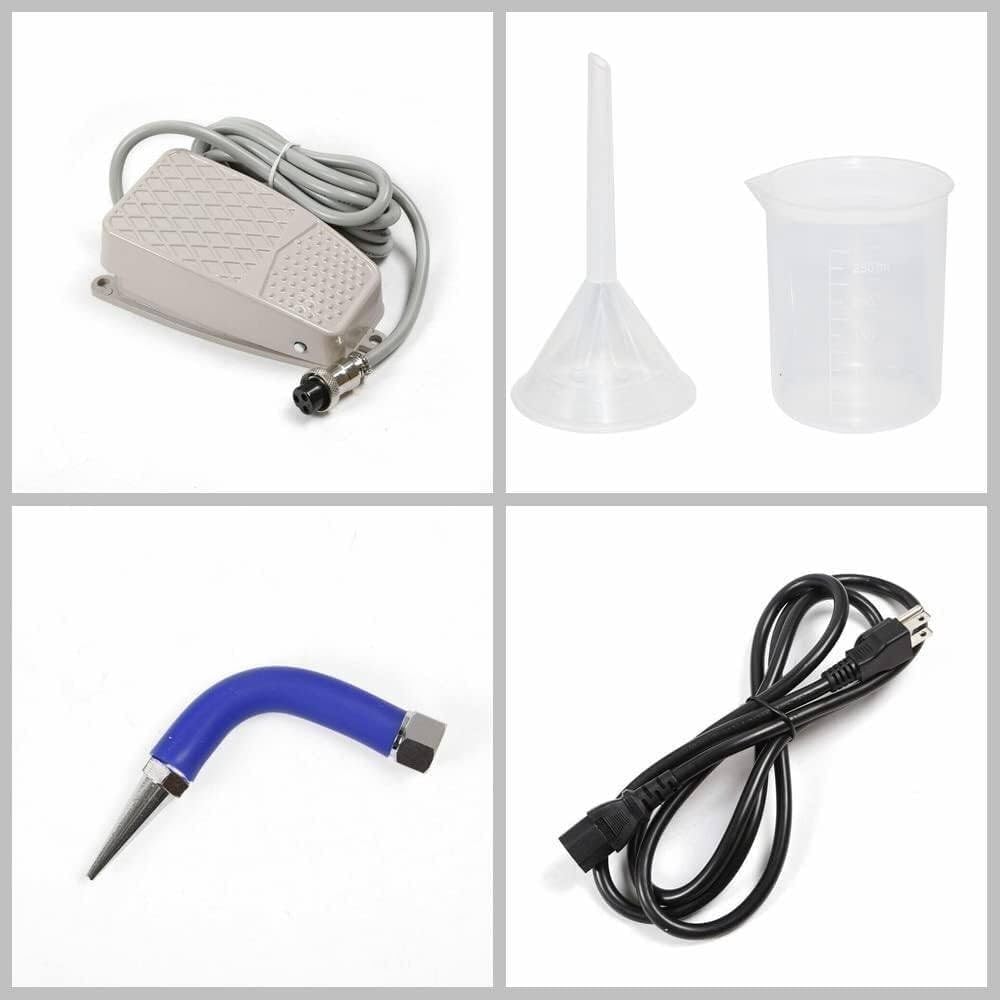 AWAYDD 2L/4L Stainless Steel Jewelry Steam Cleaner, Professional Jewellery Steam Cleaner Machine, 1300W/2200W Gem Washer, Gold and Silver Jewelry Steam Cleaning Machine(4L)