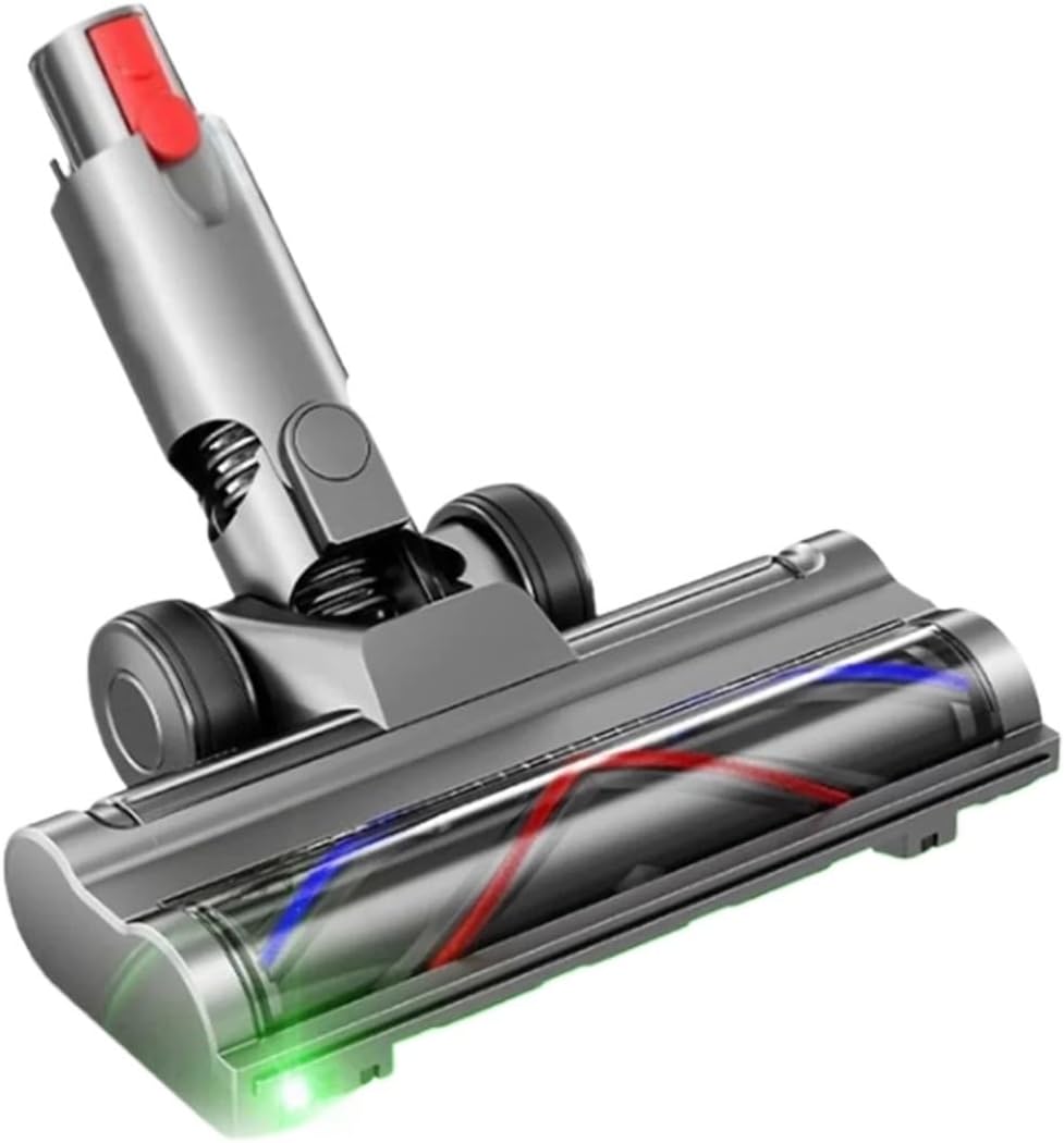 Vacuum Attachment with Dust Detection for Carpet Floor CleanDirect Drive Brush Head，Compatible for Dyson， V10 Slim V12 Slim Home Primary Brush Head