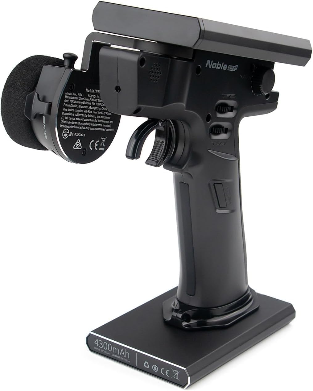 Goolsky Flysky Noble NB4+ Radio Transmitter with FGr4S V2 Receiver, 2.4GHz 8CH 3.5