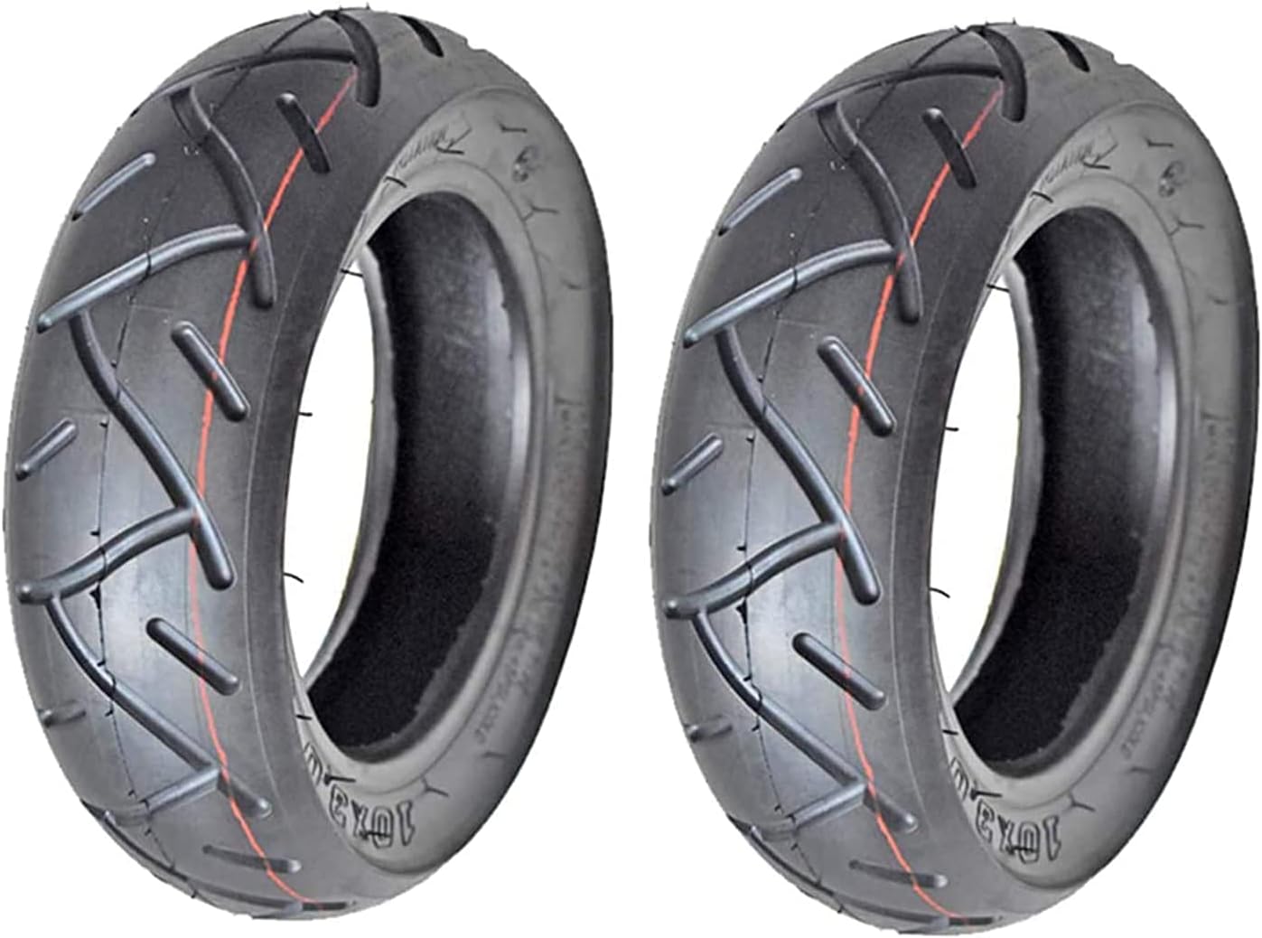 Electric Scooter Tire10 Inch 10x3.0-6 Maintenance Free Explosion Proof Non-Slip Solid Tires No Inner Tubes Required