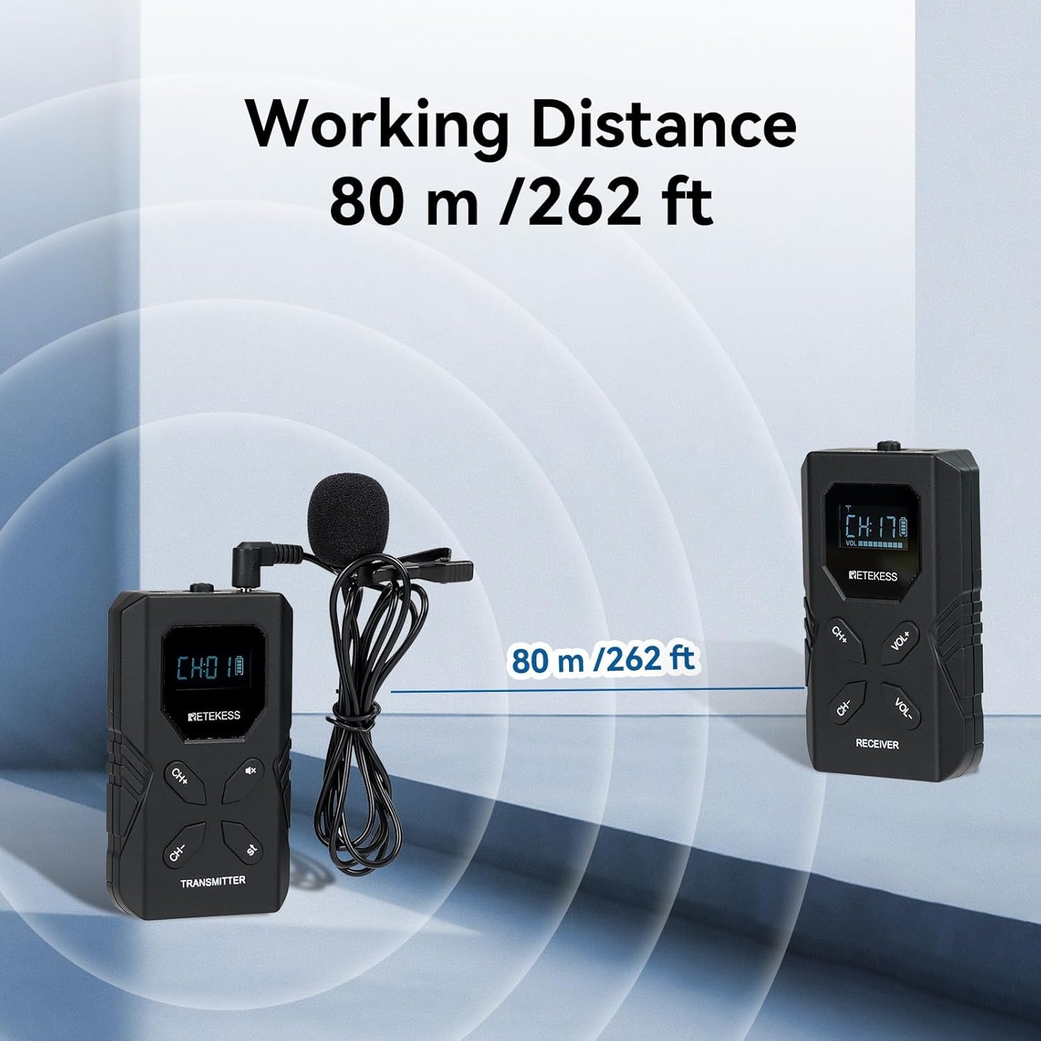 Retekess TT117 Tour Guide System