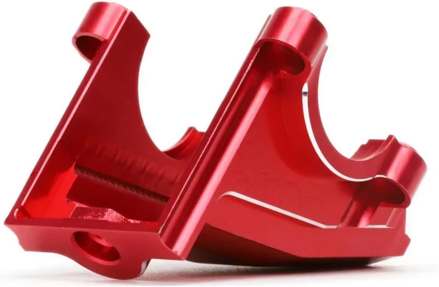 RC Crawler Transmission for Traxxas for X-Maxx 1:5 6S 8S 7780 1/5 1/6 for XRT 1/2 PCS Differential Housing Gearbox Cover Diff Case RC Car Accessories(Red,2Pc)