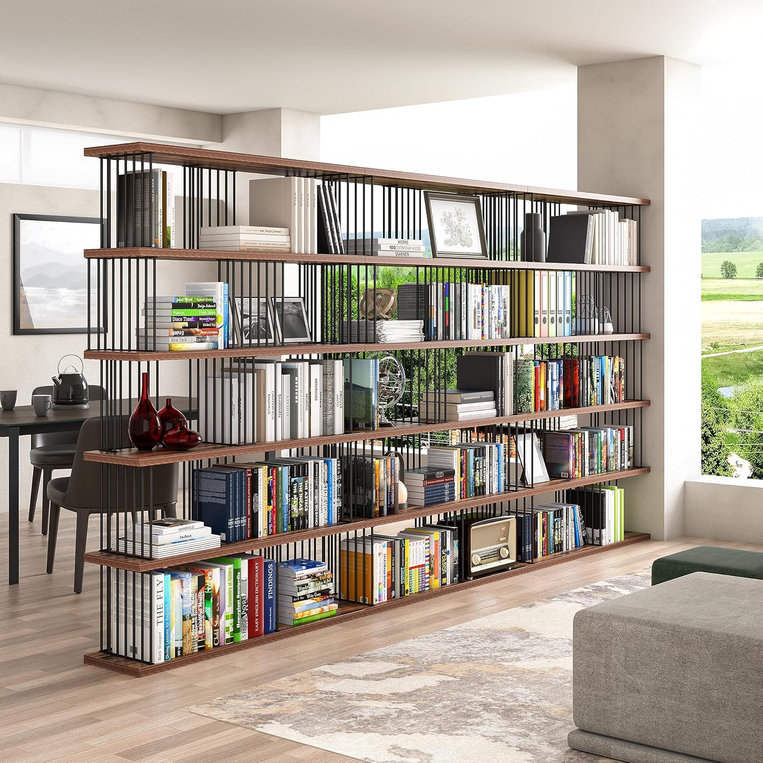 DAVEE Modern & Contemporary Anqitue Wood 5-Tier 70