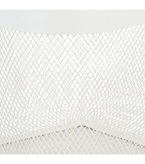 Simplify 10 x 9.5 Mesh Tote With Bamboo Handle