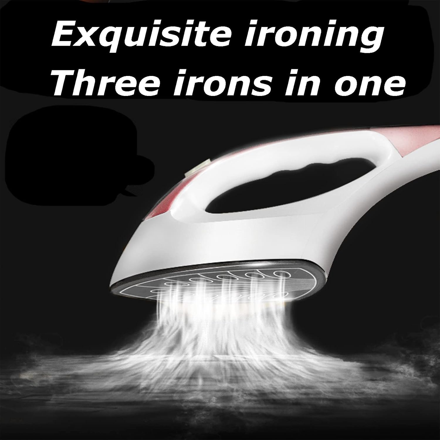 Professional Combination Iron and Clothing Steamer, with 1.6L Water Tank, Built-in Iron Plate and Hanger, Small Household Iron Hand-Held Iron