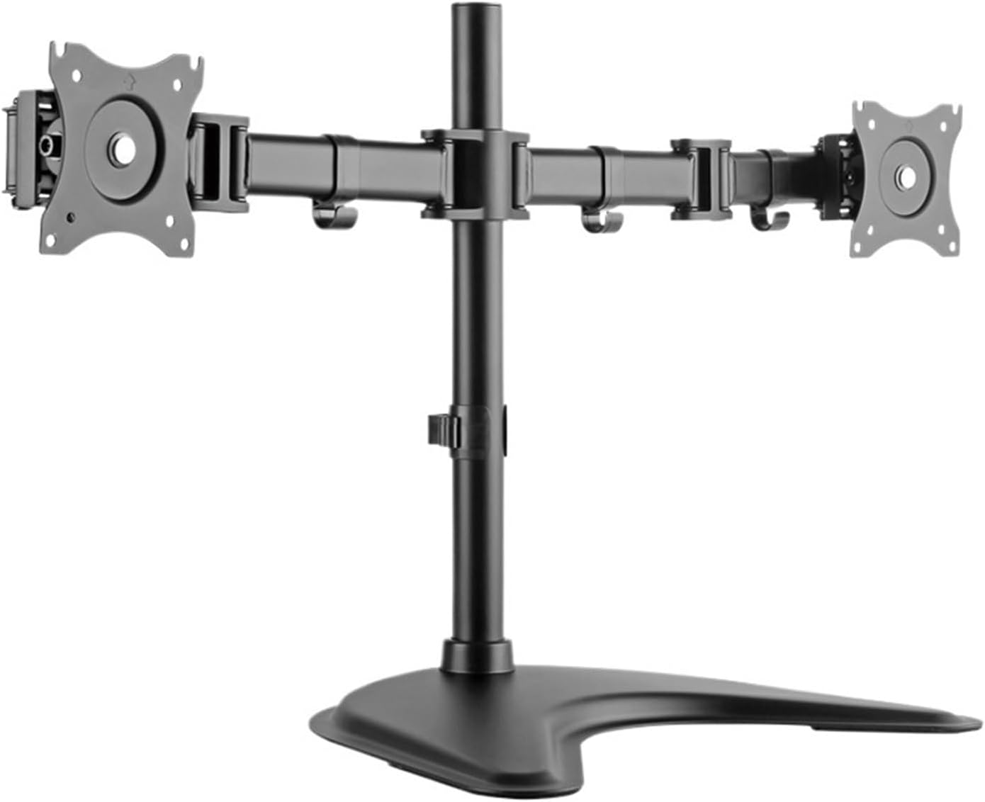Dual-Screen Monitor Stand, Multi-Screen Computer Stand with Rotating arm and Built-in Base Without Punching Holes E270