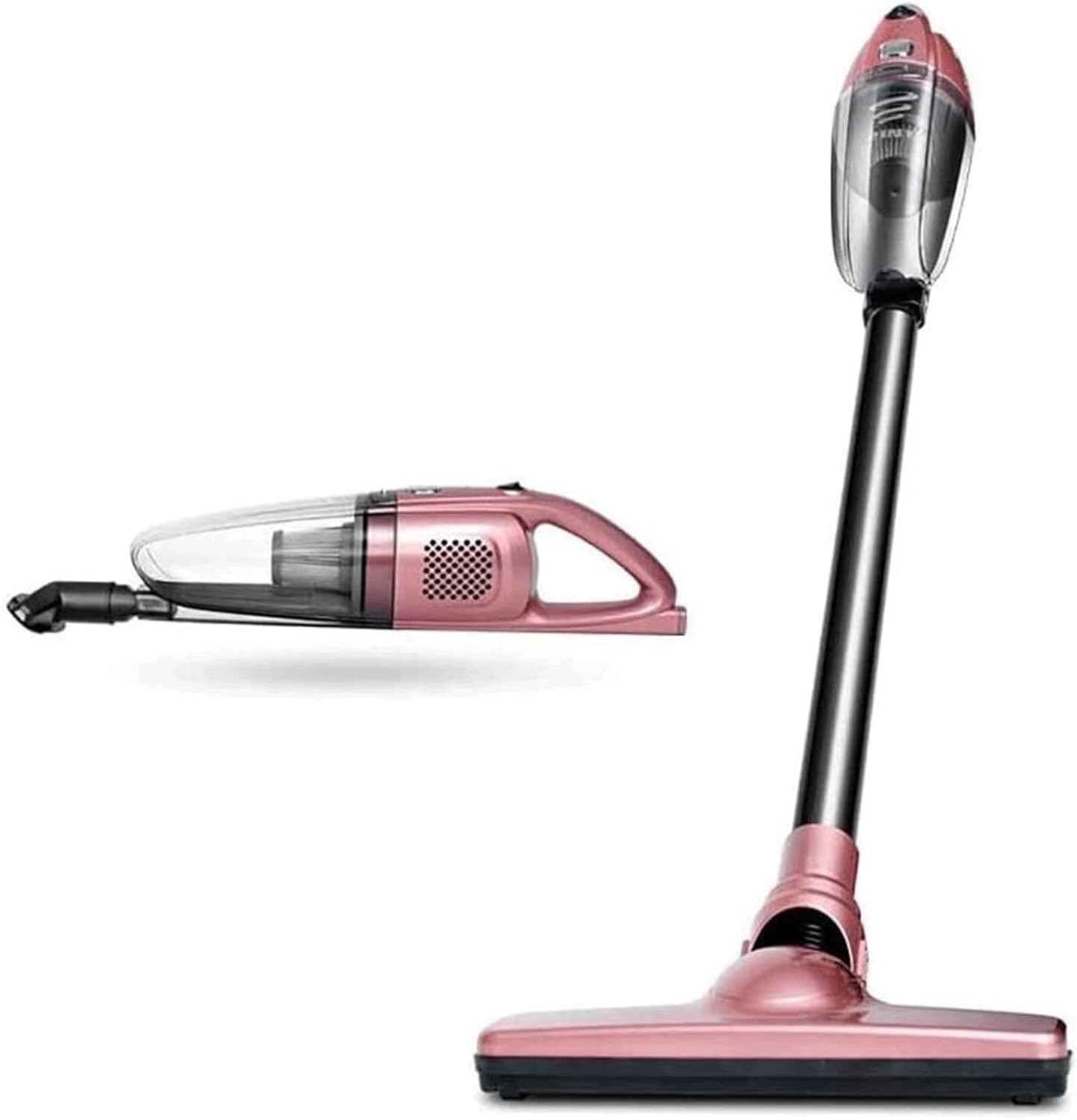 Vacuum Cleaner Vacuum Cleaner Stick Vacuum Cleaner Cordless 2 in 1 Handheld Lightweight Stick Vacuum 6000Pa with Rechargeable Li-Ion Battery for Stairs Bed Mattresses Sofa Car Dust Pet Hair Cleaning