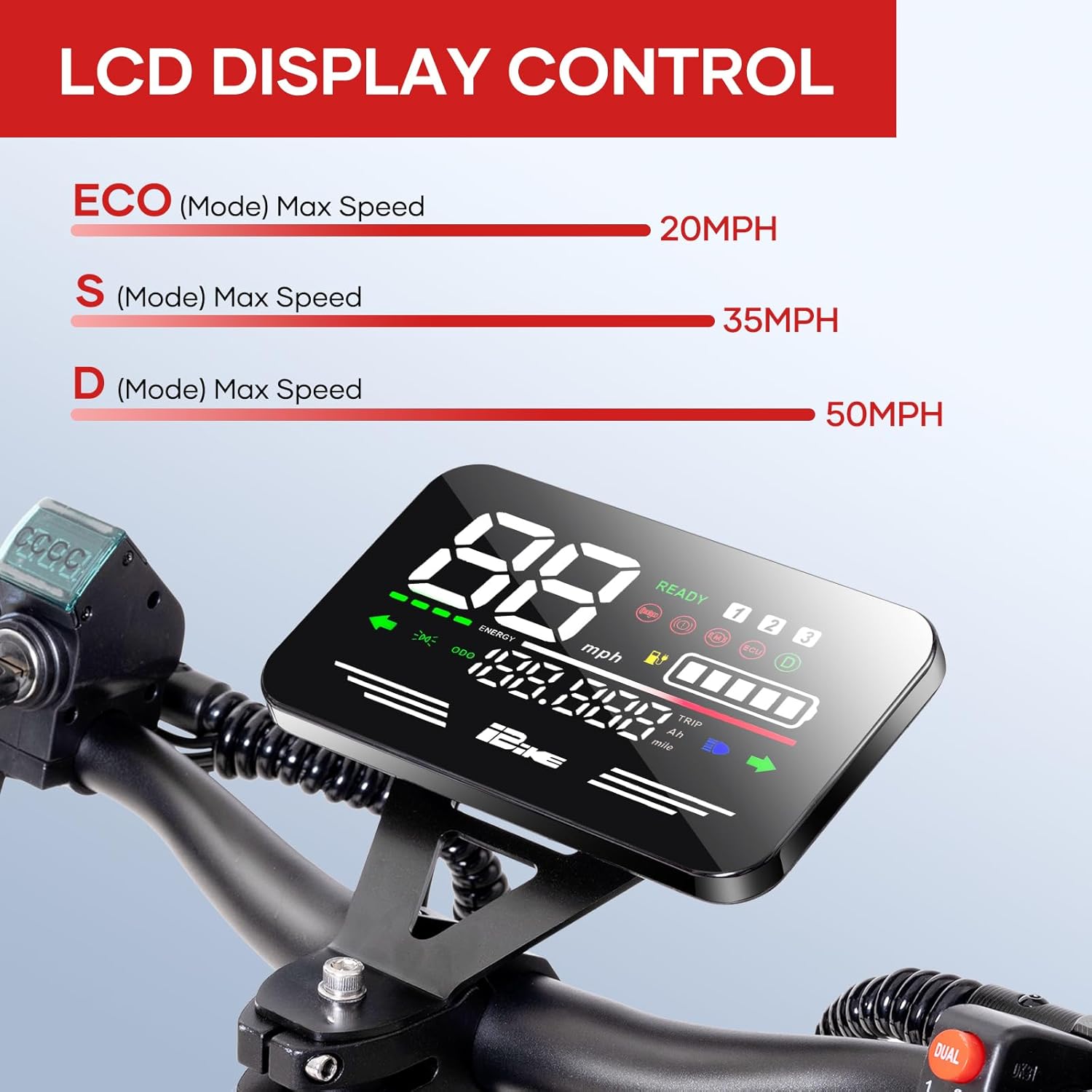 S3 Electric Scooter for Adults, 6000W Dual Motors, Up to 50MPH & 55 Miles, 60V 24Ah Battery, 11