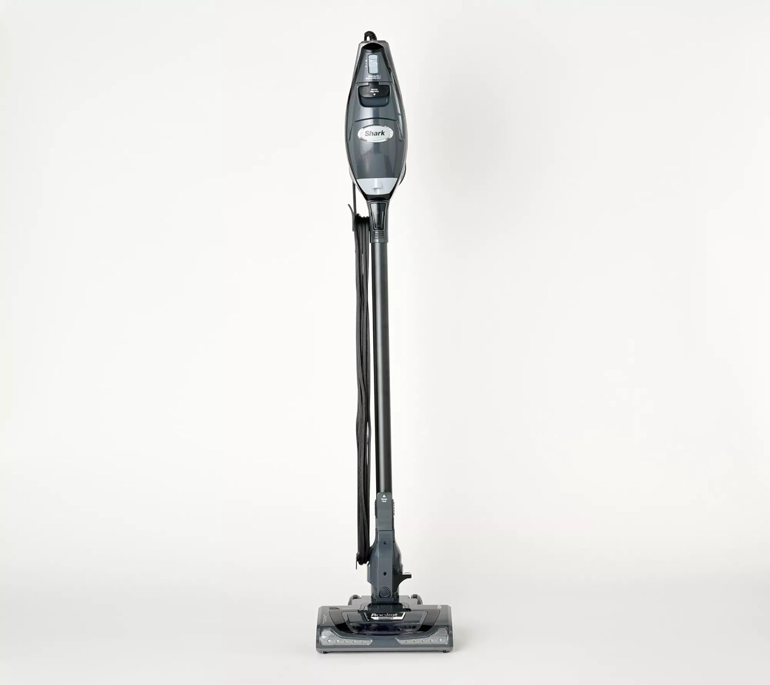 Shark HV371 Rocket Pro DLX Corded Stick, Removable Hand Vacuum, Advanced Swivel Steering, XL Cup, Crevice Tool, Upholstery Tool & Anti-Allergen Dust Brush (Renewed) (Black)