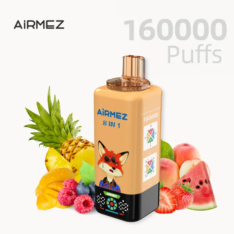 🔥AIRMEZ FOX 160K 8 in 1 (10pcs) - MYEU VAPES