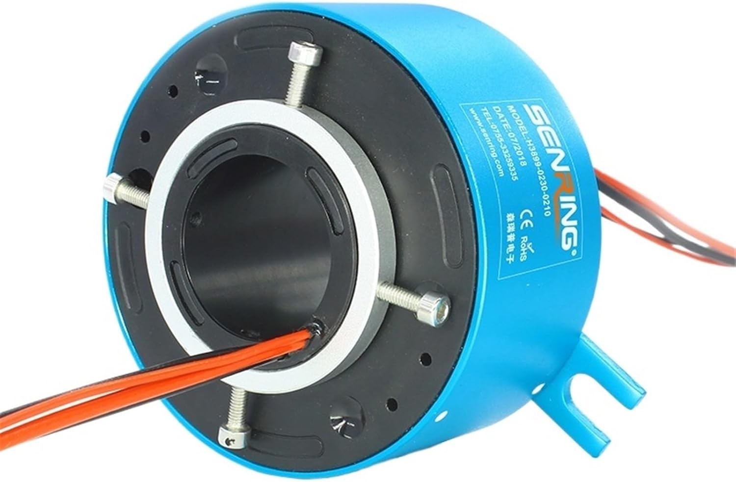 Stock Through bore Slip Ring H3899 2 Wires 30A+2 Wires 10A slipring 1.5''