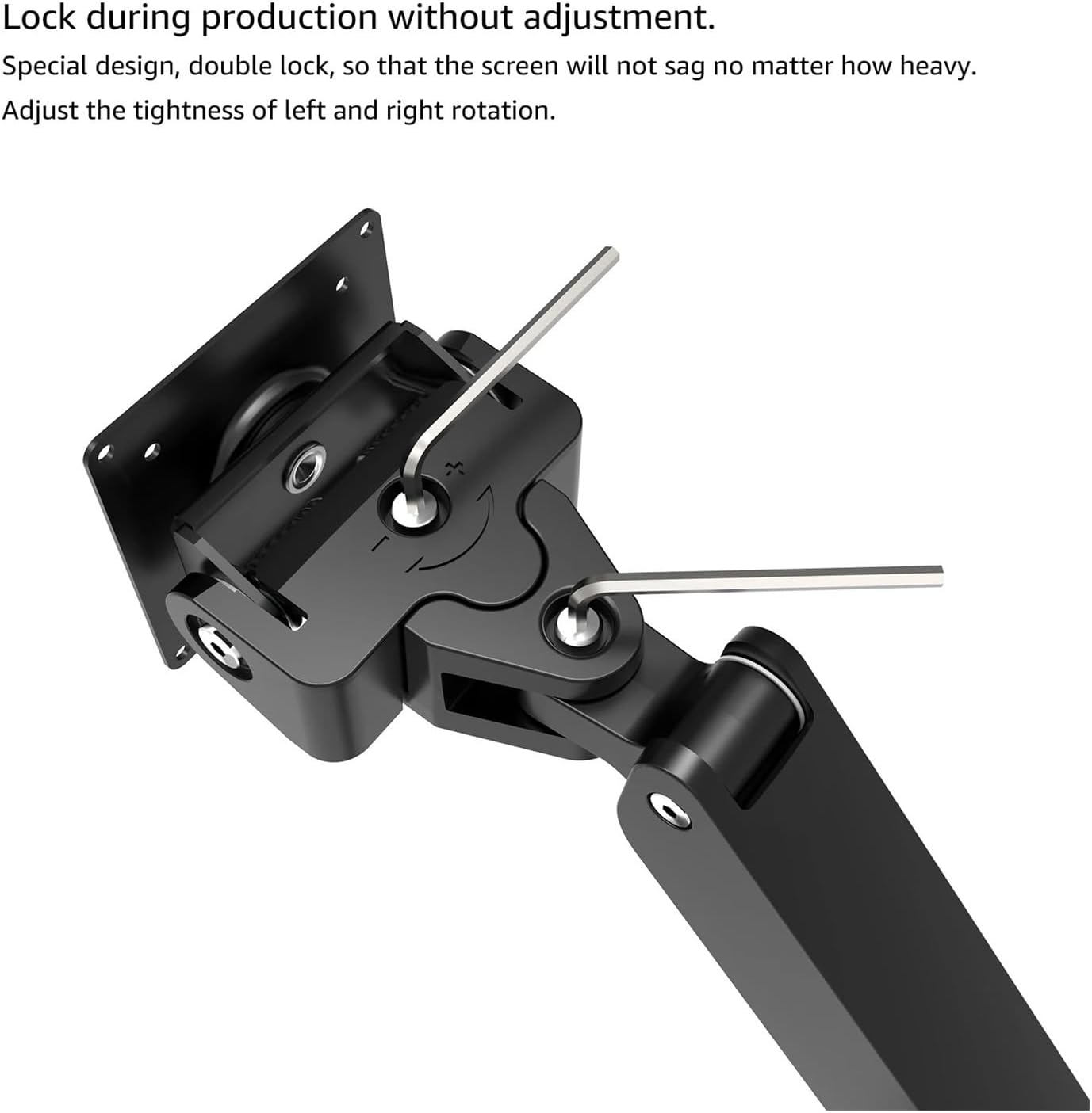 Monitor Support Arm Bracket Load 8-25 kg 34