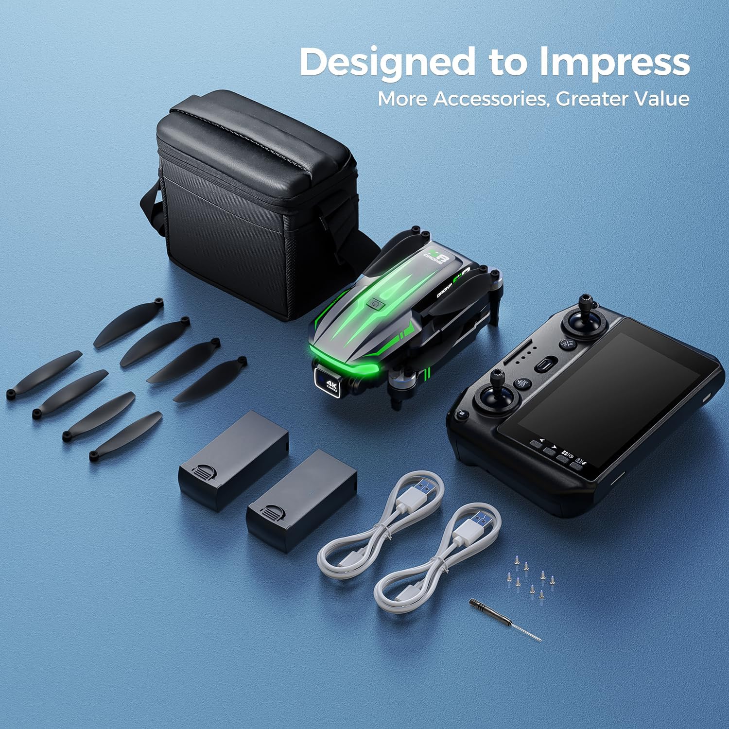 S8 GPS Drones with EIS 4K Camera for Adults kids, 5