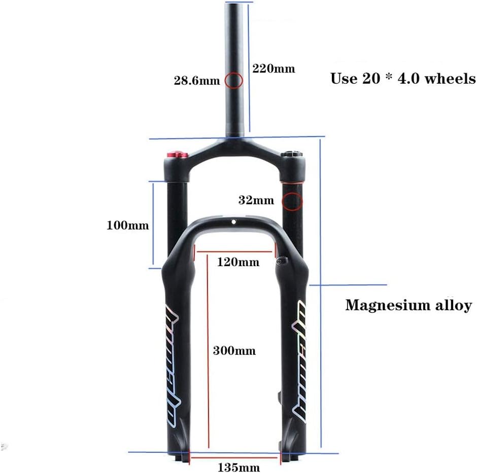 20 Inch Suspension Fork for 20 * 4.0