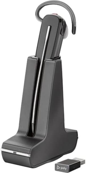 Plantronics Savi 8240 UC Convertible, Wireless Headset, black