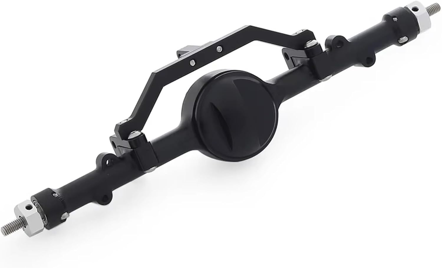 RC Car Parts Compatible with Gelande II TF2 D90 D110 for Yota II 1/10 RC Crawler Car CNC Aluminum Alloy Axle Front and Rear Upgrade Parts(Rear and Front)