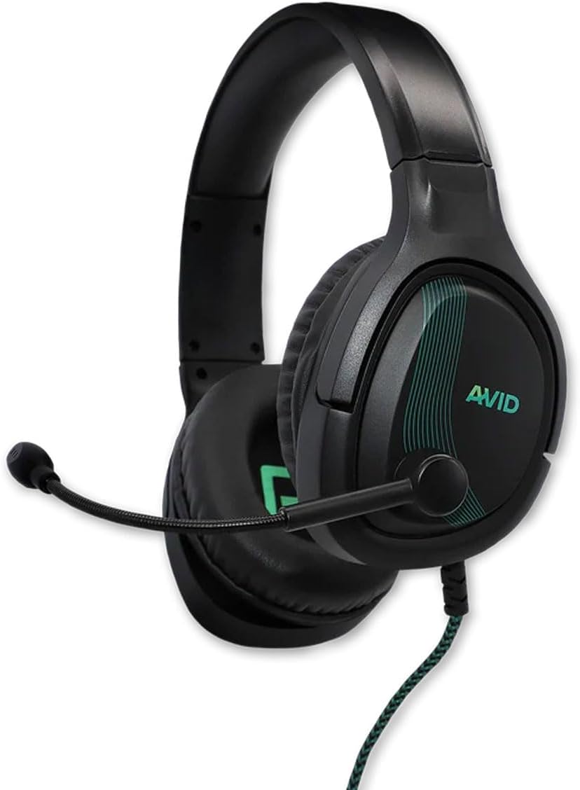 Avid AP-1000 AVIGA™ Gaming Headset, TRRS, Black (100 Pack)