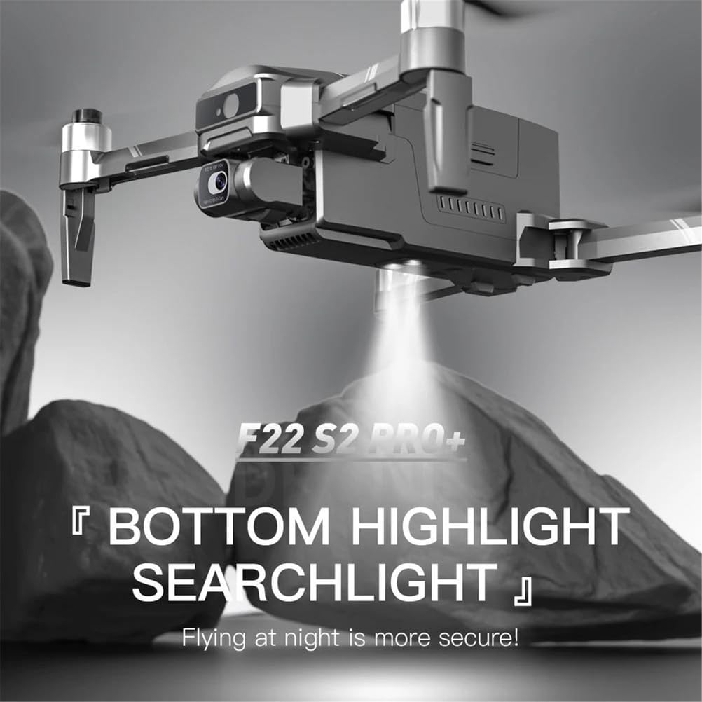 Triple Battery,F22 S2 XR PRO+ GPS Professional Drone with 4K EIS Camera Obstacle Avoidance Drones 2 Axis Stabilized Gimbal 6KM RC Quadcopter