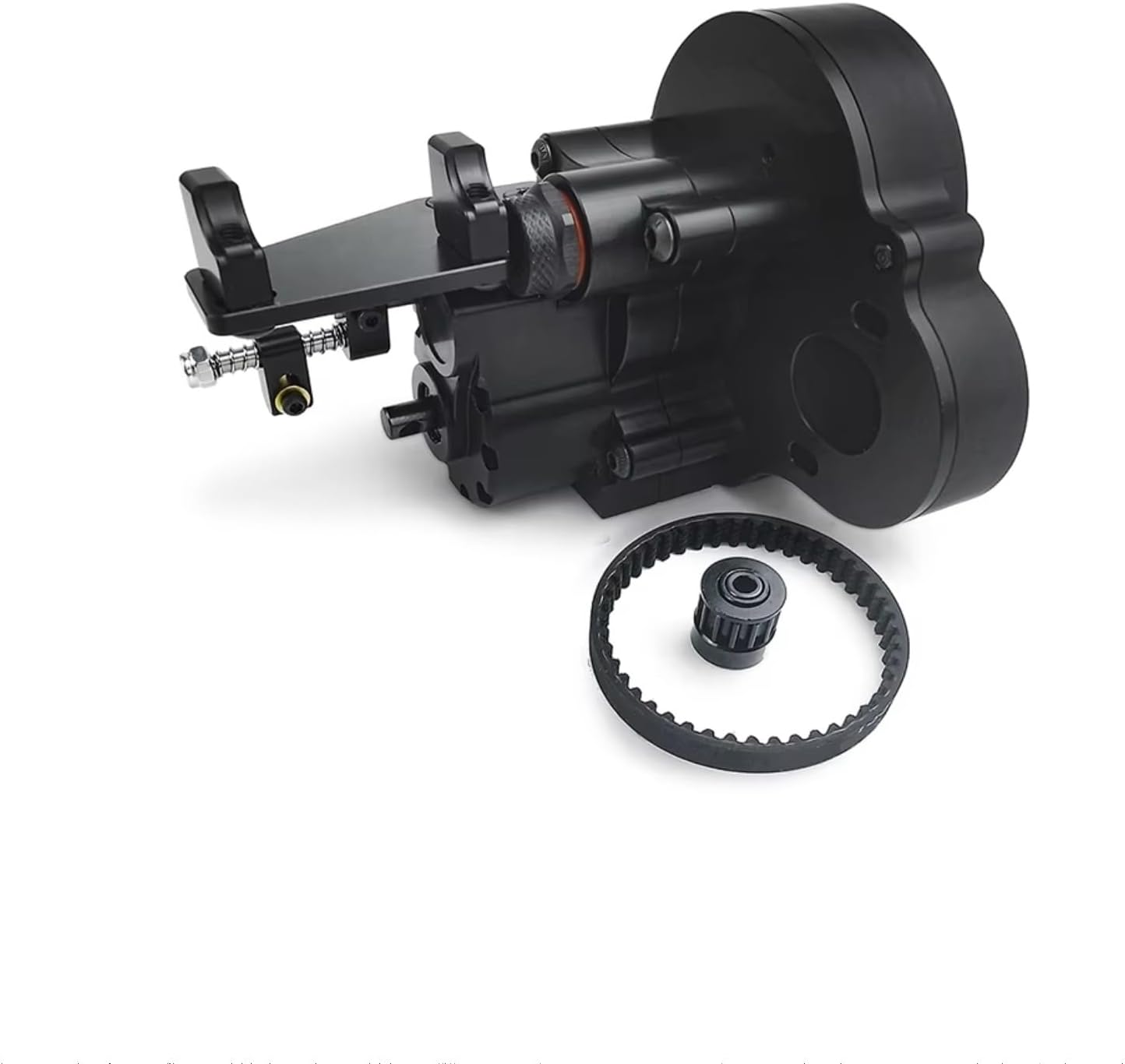 RC Gearboxes For Axial For SCX10 For Wrangler For Wraith 90048 1/10 Metal 2 Speed Reverse Gearbox Transmission Belt RC Crawler Car Parts