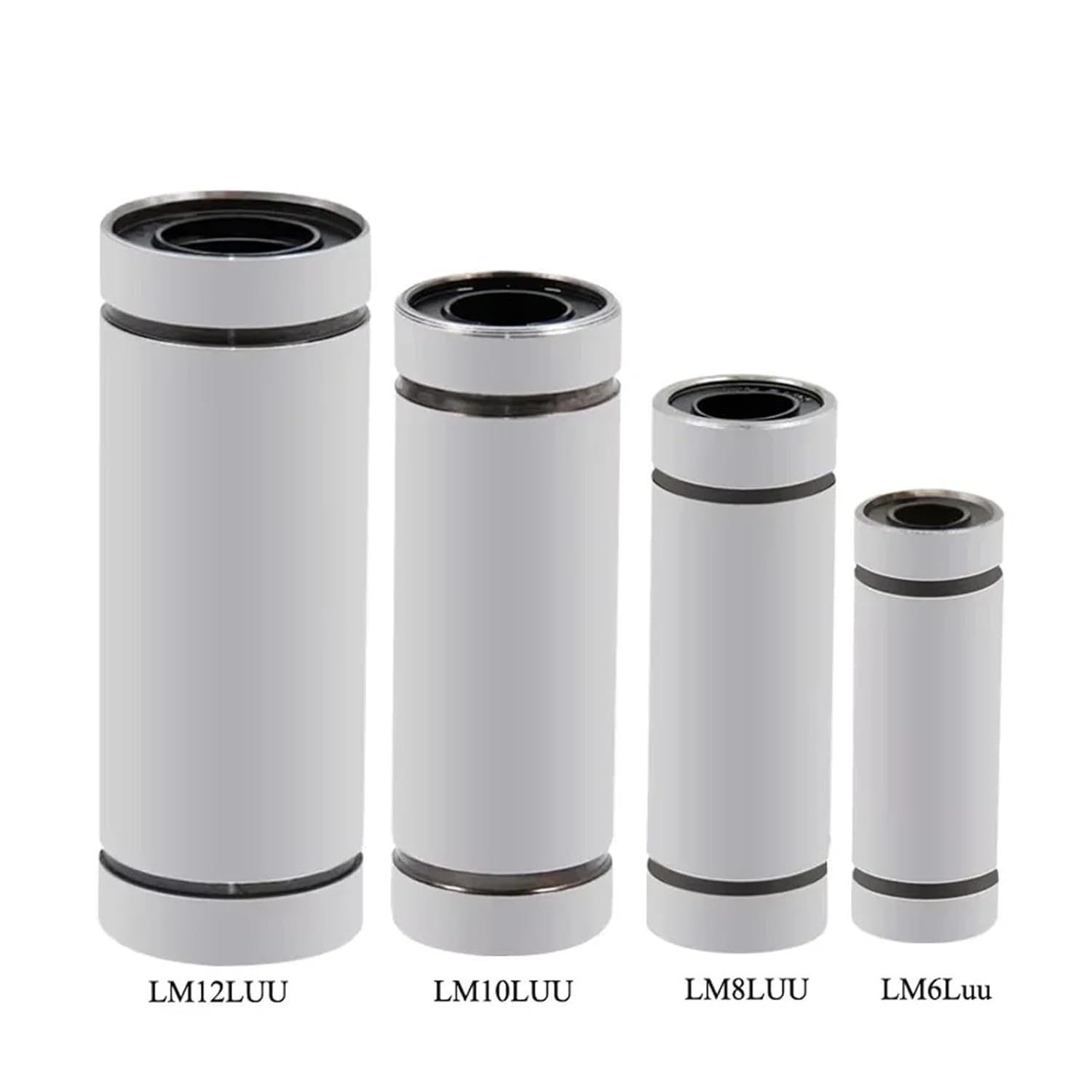 LM8SUU 8mm 8x15x17mm Linear Ball Bearing for Reprap 3D Printer Kit Parts(Gold,50 Pcs)