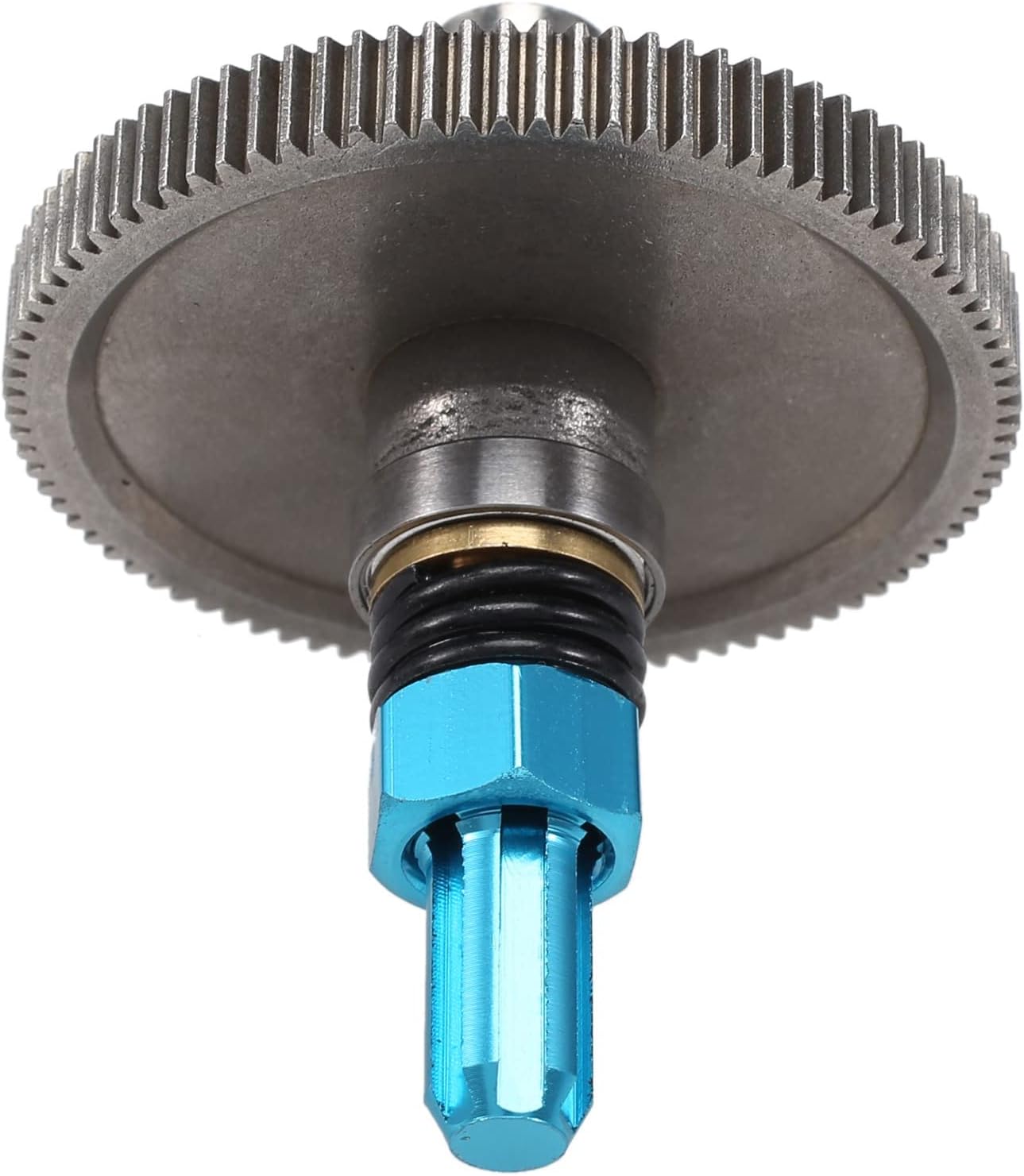 ISTOVO 91T Spur Gear Slipper Clutch 21T 19T 17T Gear Set for Arrma 1/10 Senton Big Rock Vorteks Parts, Blue