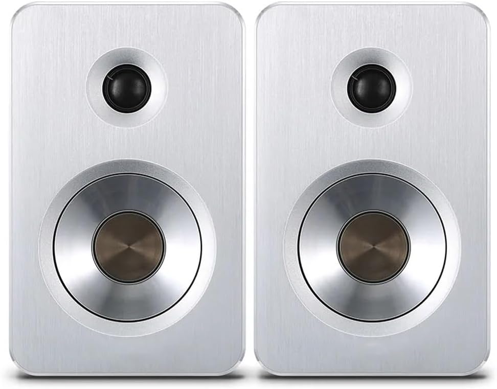 Frequency Speaker Bookshelf Passive HiFi Desktop Audio Subwoofer Sound Box