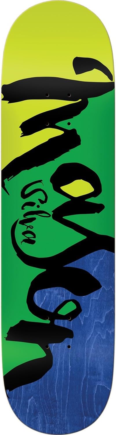 Re​al Silva Script Colorblock Deck 8.5 - Assembled AS Complete Skateboard w Tool