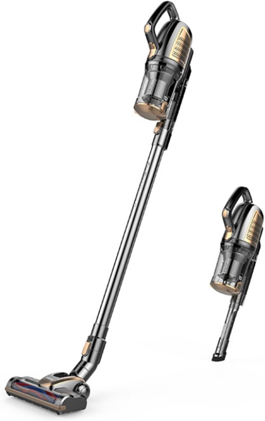 Vacuum Cleaner Vacuum Cleaner Cordless Portable Handheld Vacuum Cleaner 6500Pa Stick Vacuum Lightweight Ultra-Quiet with Removable Handheld for Hard Floor Carpet Pet Car Cleaning