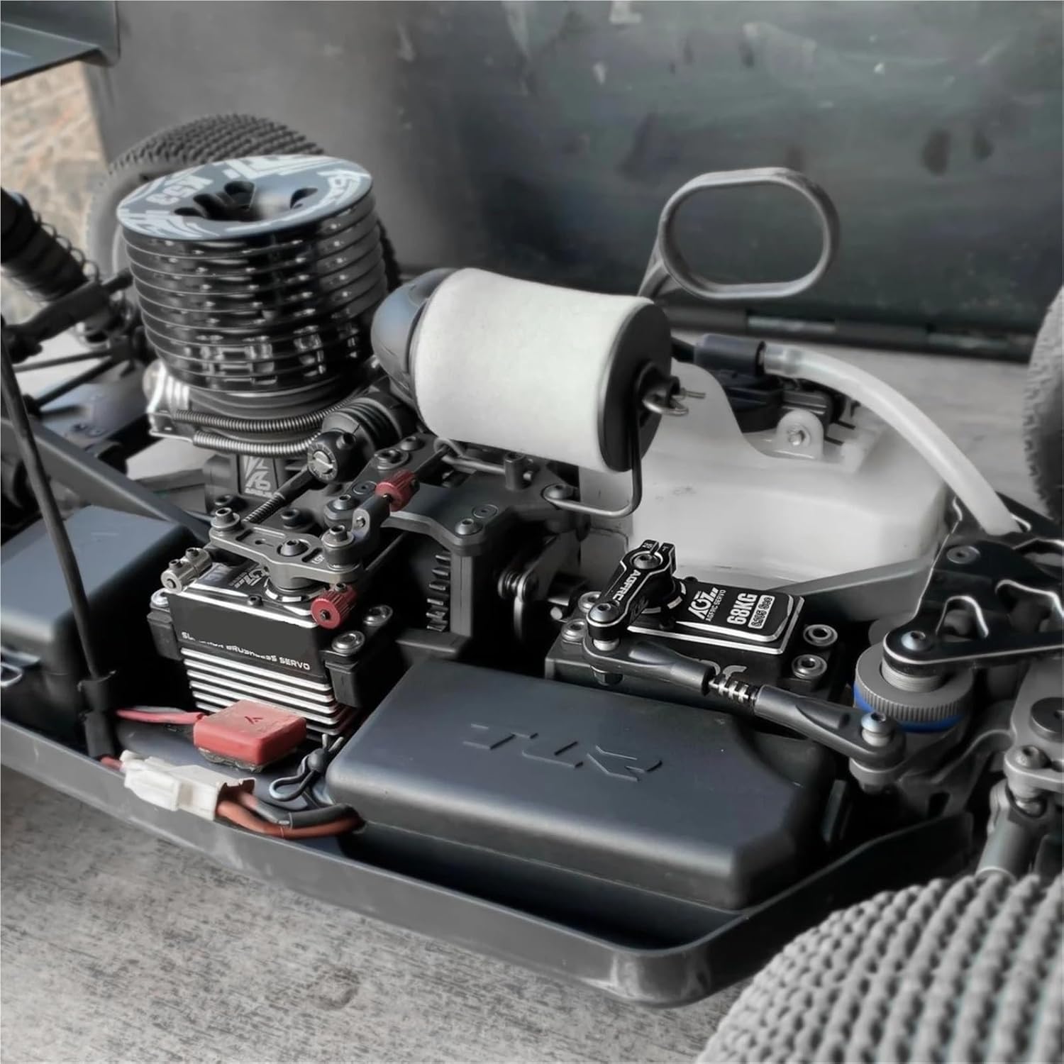 Programmable Servo A81FHS 68KG Monster Torque Digital Brushless RC Servo 1Pcs(A81FHS 68kg Set1)