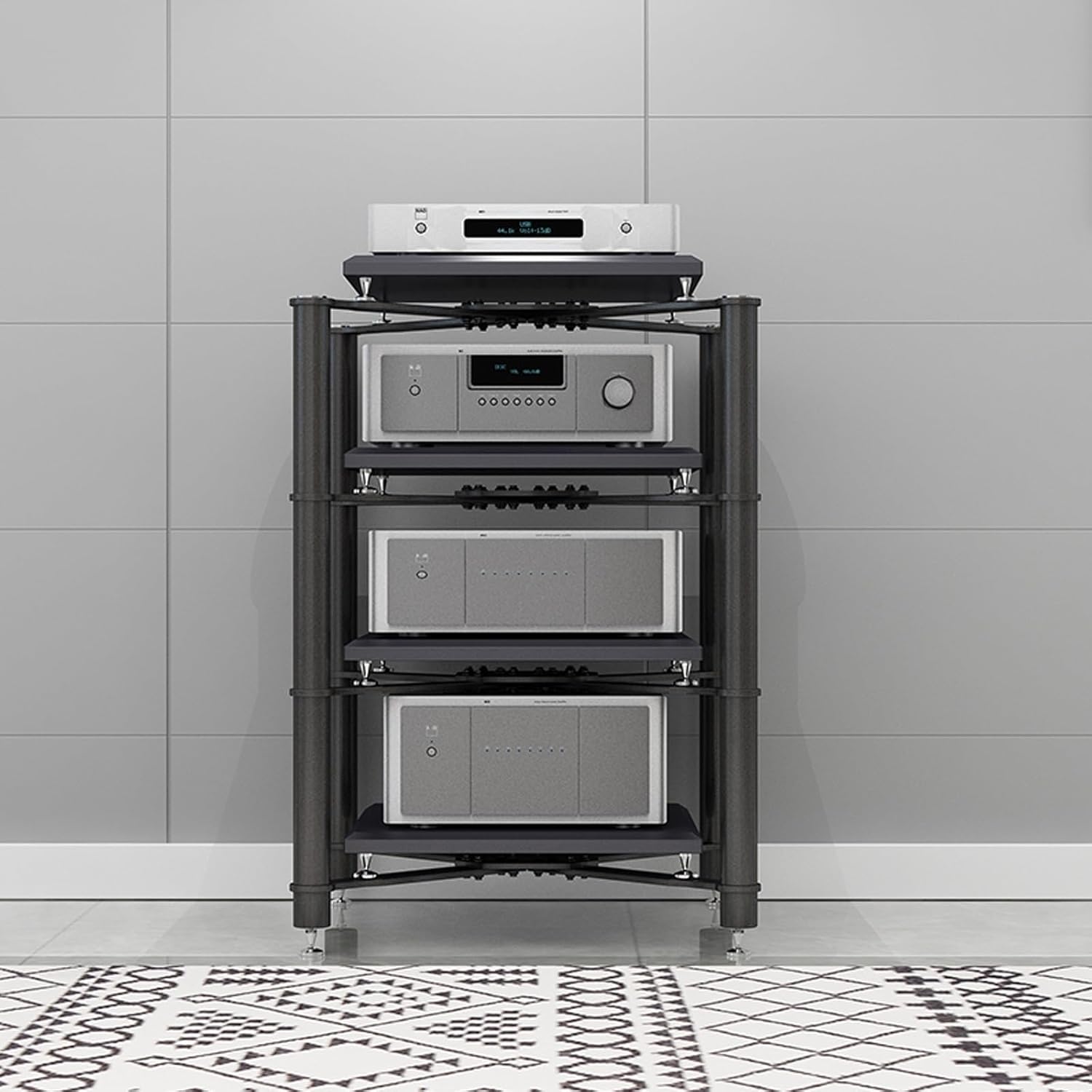 TUPAFJU 1/2/3/4-layer av Media Stand