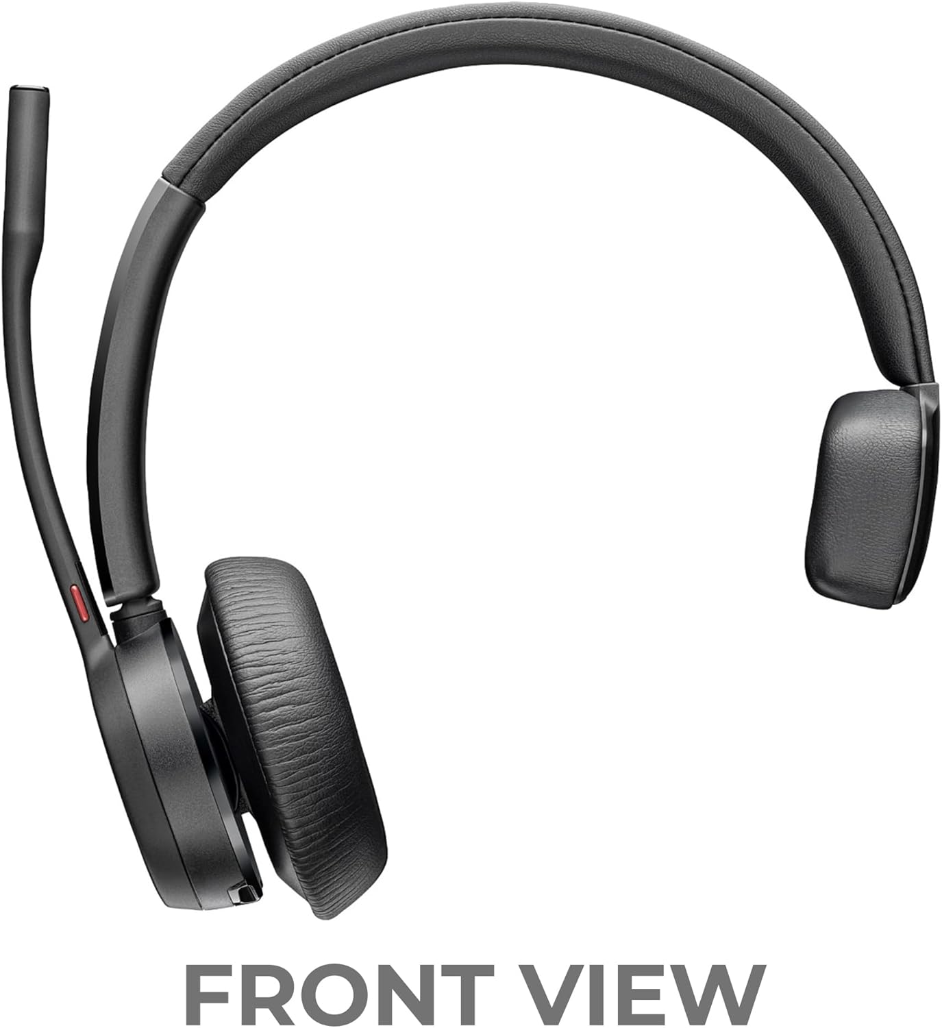 Poly Voyager 4310 UC Wireless Bluetooth Headset (USB-A) with Charging Headset Stand Bundle - Noise Cancelling Mic, Works with USB Deskphone, PC, Mobile, For Zoom and Phone Calls, GTW Microfiber Cloth