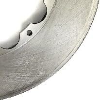 Replacement Rotor Left 2pc Front Plain Service Parts