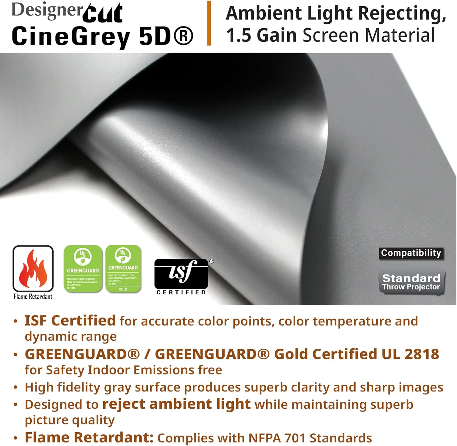 Elite Screens Designer Cut Series