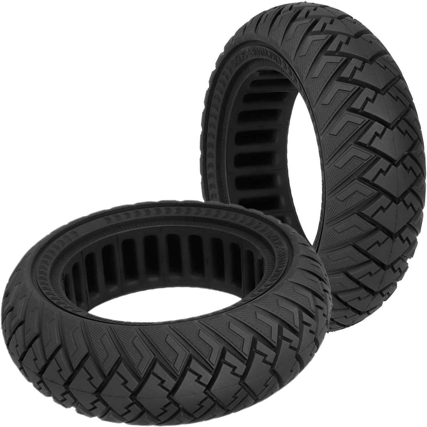 10 * 2.70-6.5 Scooter Solid Tire 10 Inch Electric Scooter Wheels Replacement Accessories for 10 Inch Solid Non Pneumatic Electric Scooter Rubber Tire,1pcs