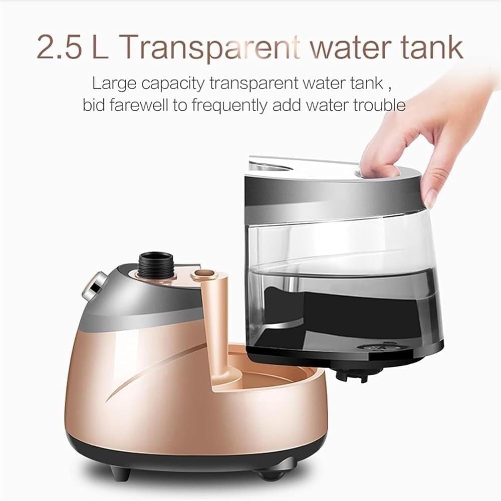 Professional Vertical Garment Steamer 2100W Heavy Duty Clothes Steamer, Steam Press Iron Handheld Clothes Steam Iron with 2.5L Water Tank Quick Wrinkle Removal