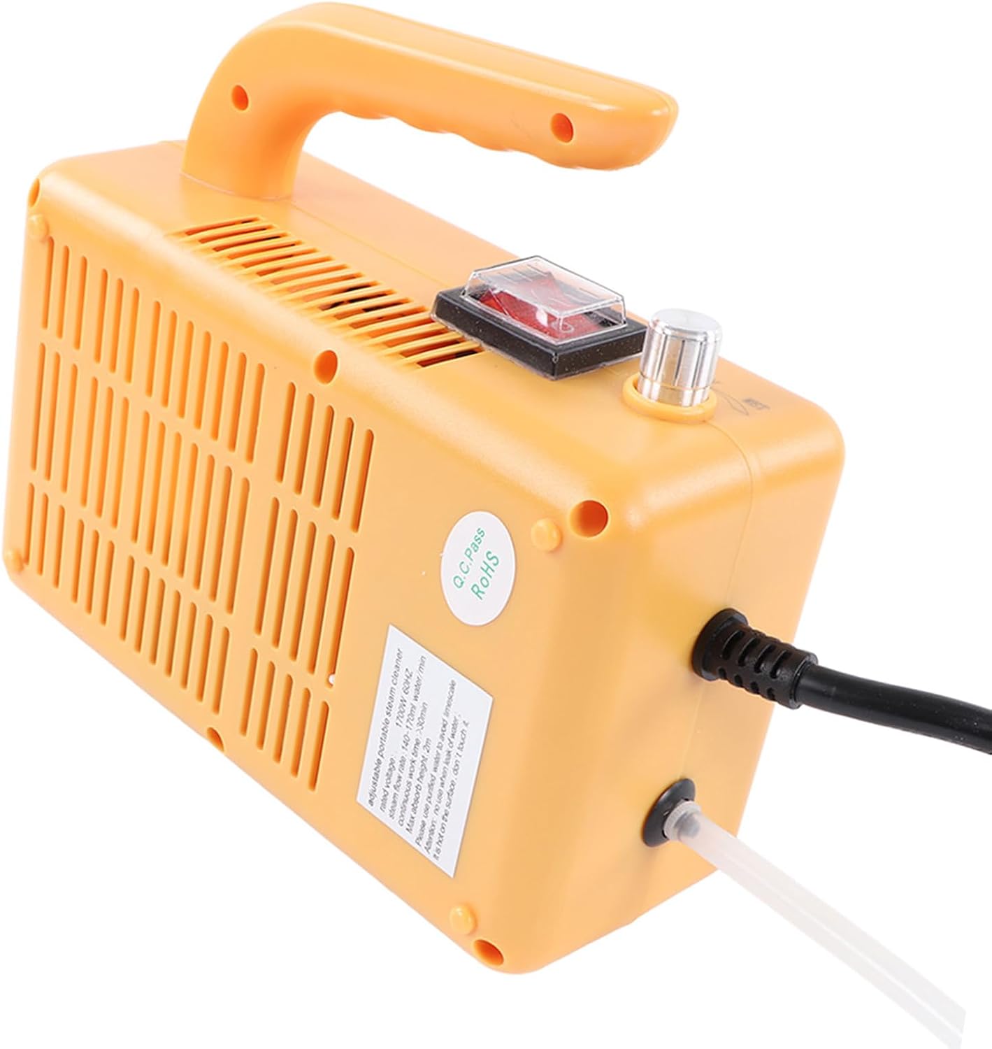 EVTSCAN 1700W High Pressure Steam Cleaner with Flashlight Extension Tube Handheld Steam Cleaning Machine.(US)