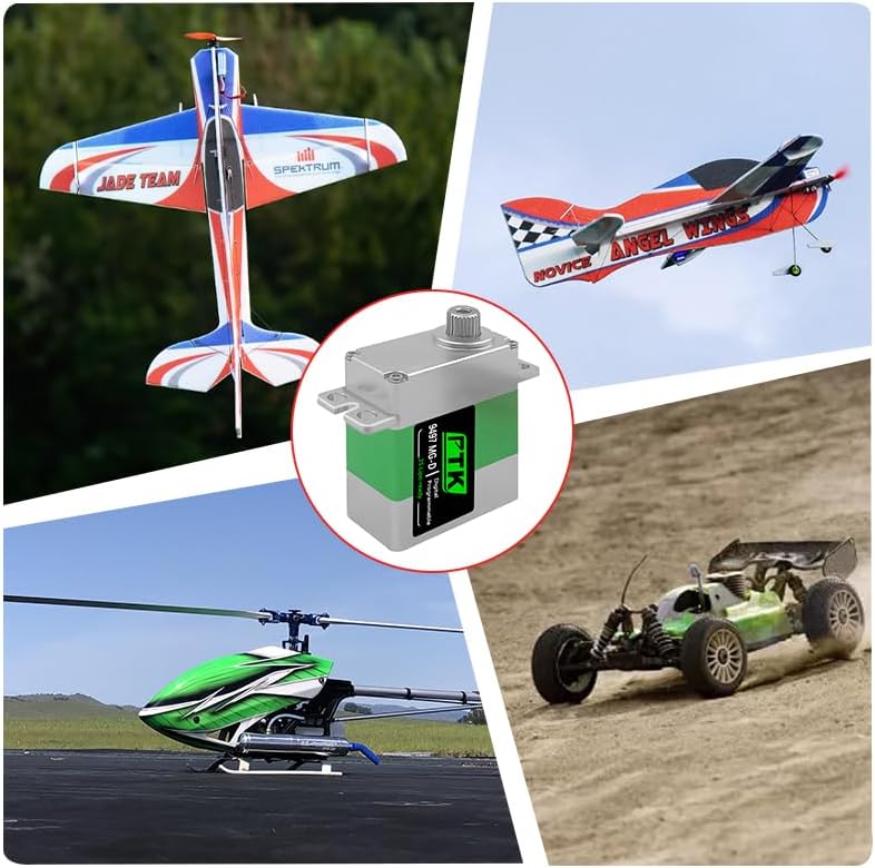 9497 MG-D Reless Metal servo high Torque 13 kg Micro servo RC Upgrade Part TRX4M TRX4MT 1/18 (8pcs)