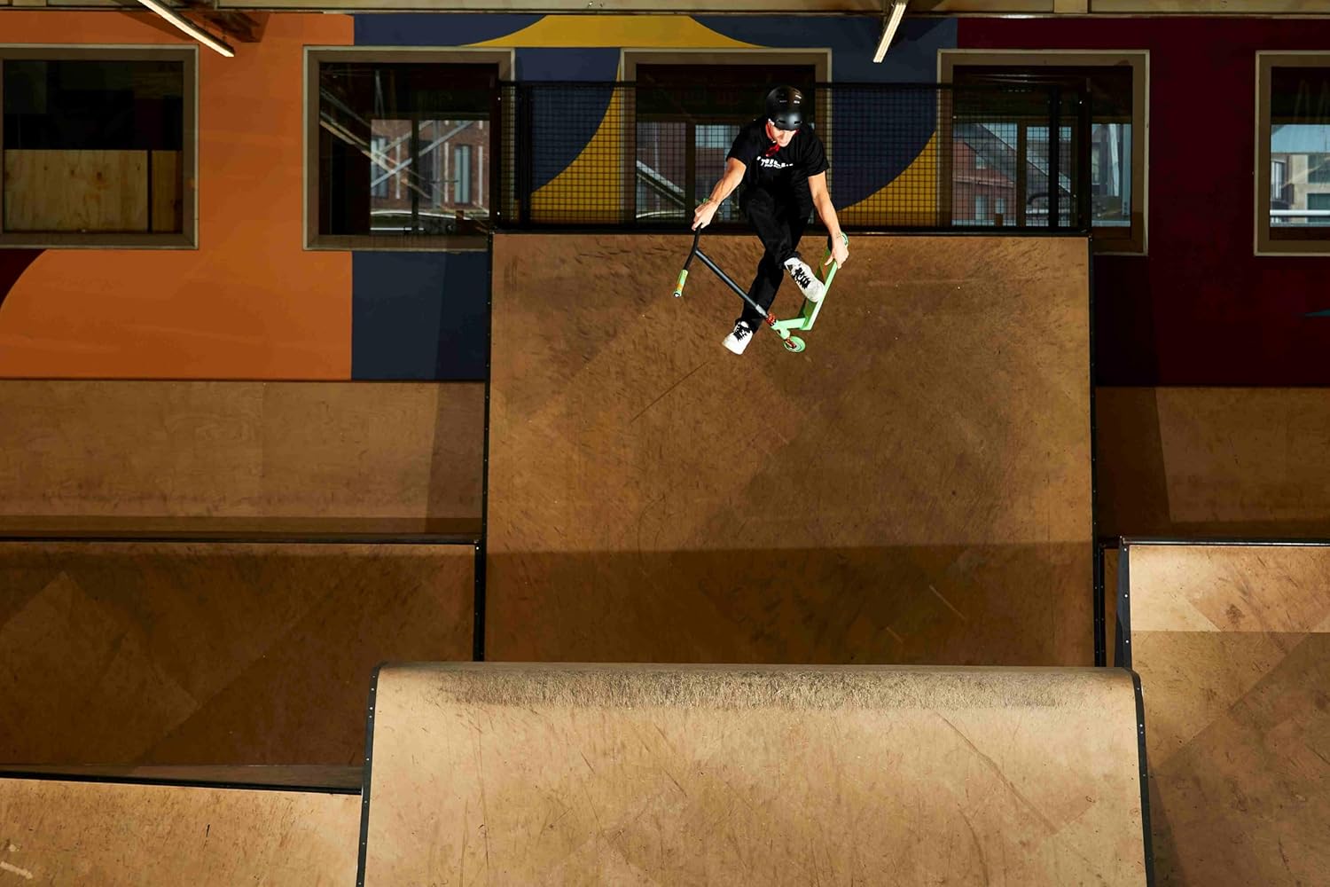 Chilli Critter - Quality Freestyle Extreme Intermediate and Beginner Park Stunt Scooter for Ages 8+, 110 mm Wheels, Spider IHC Compression System