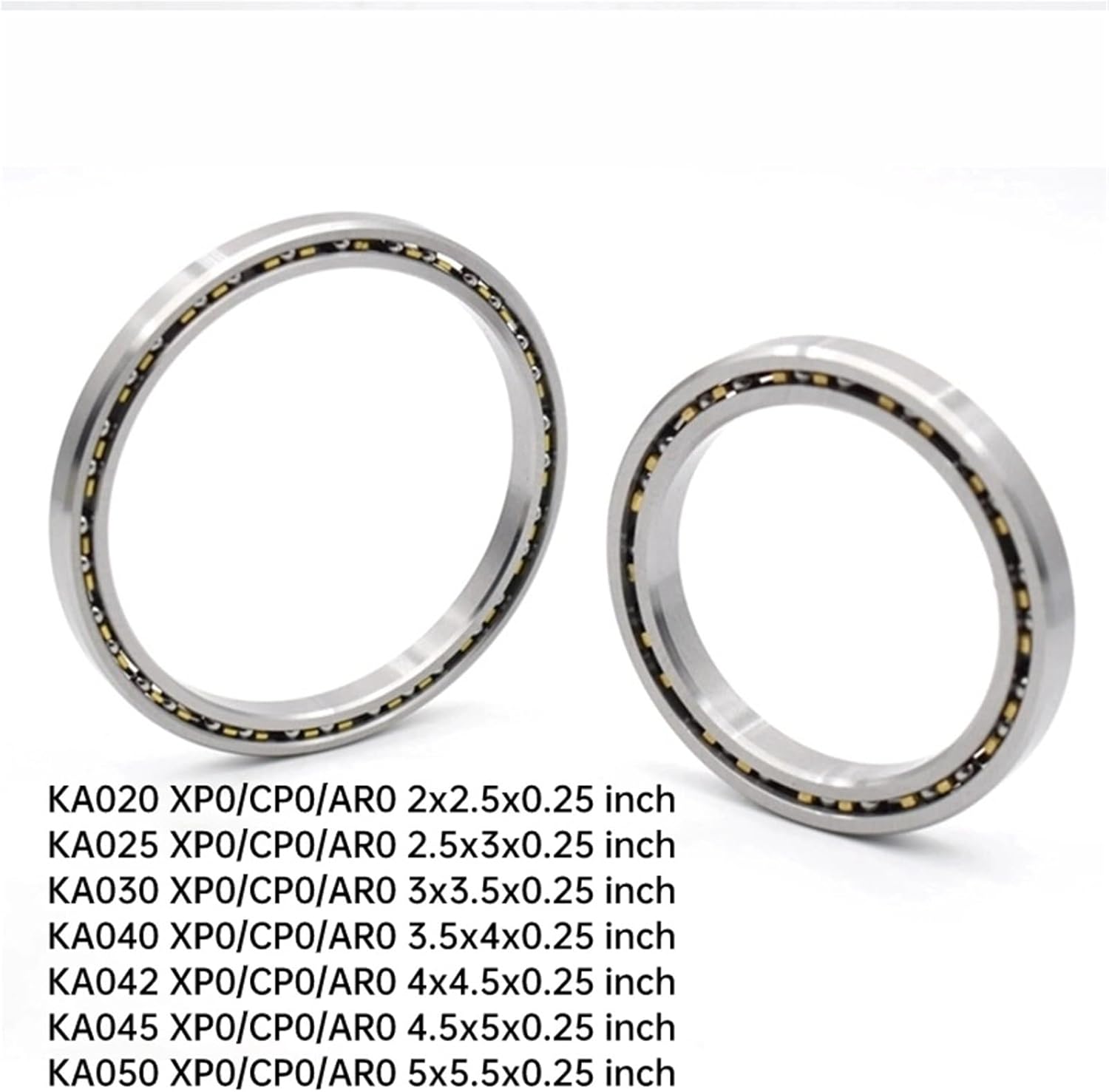 1PCS KA020 025 030 035 040 042 045 XP0 CP0 AR0 Thin Wall Constant Section Bearing Thickness 6.35mm 0.25 inch(KA047XP0)