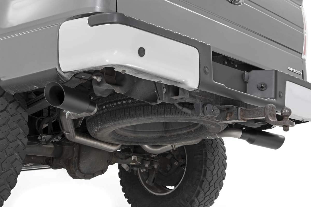 Rough Country Dual Cat-Back Exhaust for 2009-2014 F-150 2WD/4WD | V8-96010