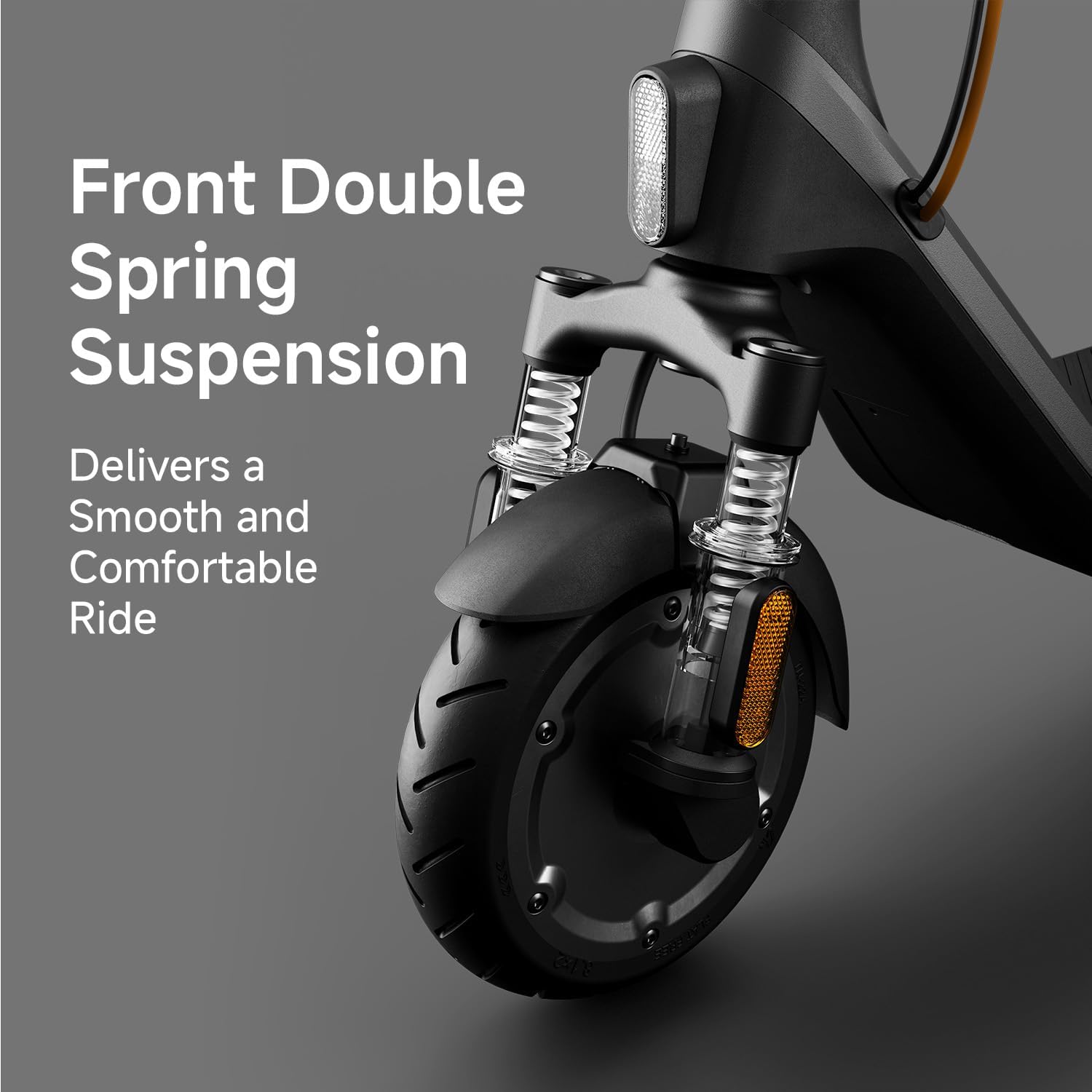 Segway Ninebot E2 Plus II/E2 Pro/E3 Pro Electric Scooter, 15.5–20 MPH, Long Range, Dual Elastomer Suspension (E3 Pro only), Foldable Adult Scooter, UL 2272 & 2271 Certified