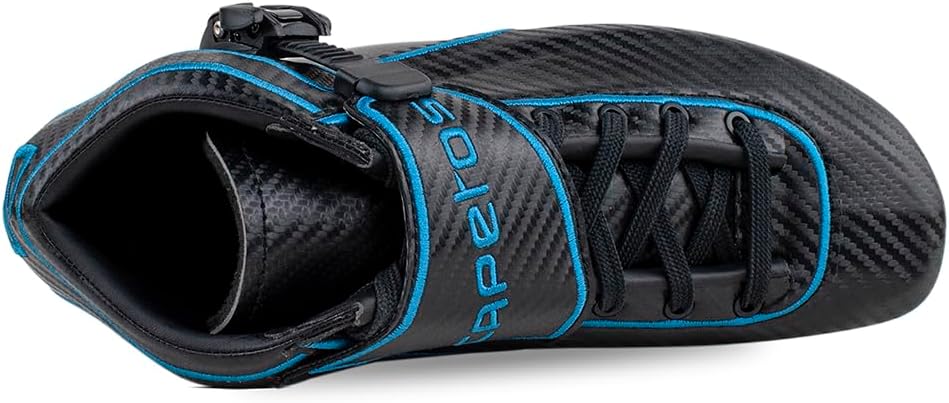 Professional Carbon Fiber Inline Speed Skating Boot, Lightweight Stiff Racing Boot for Competitive Inline Skaters