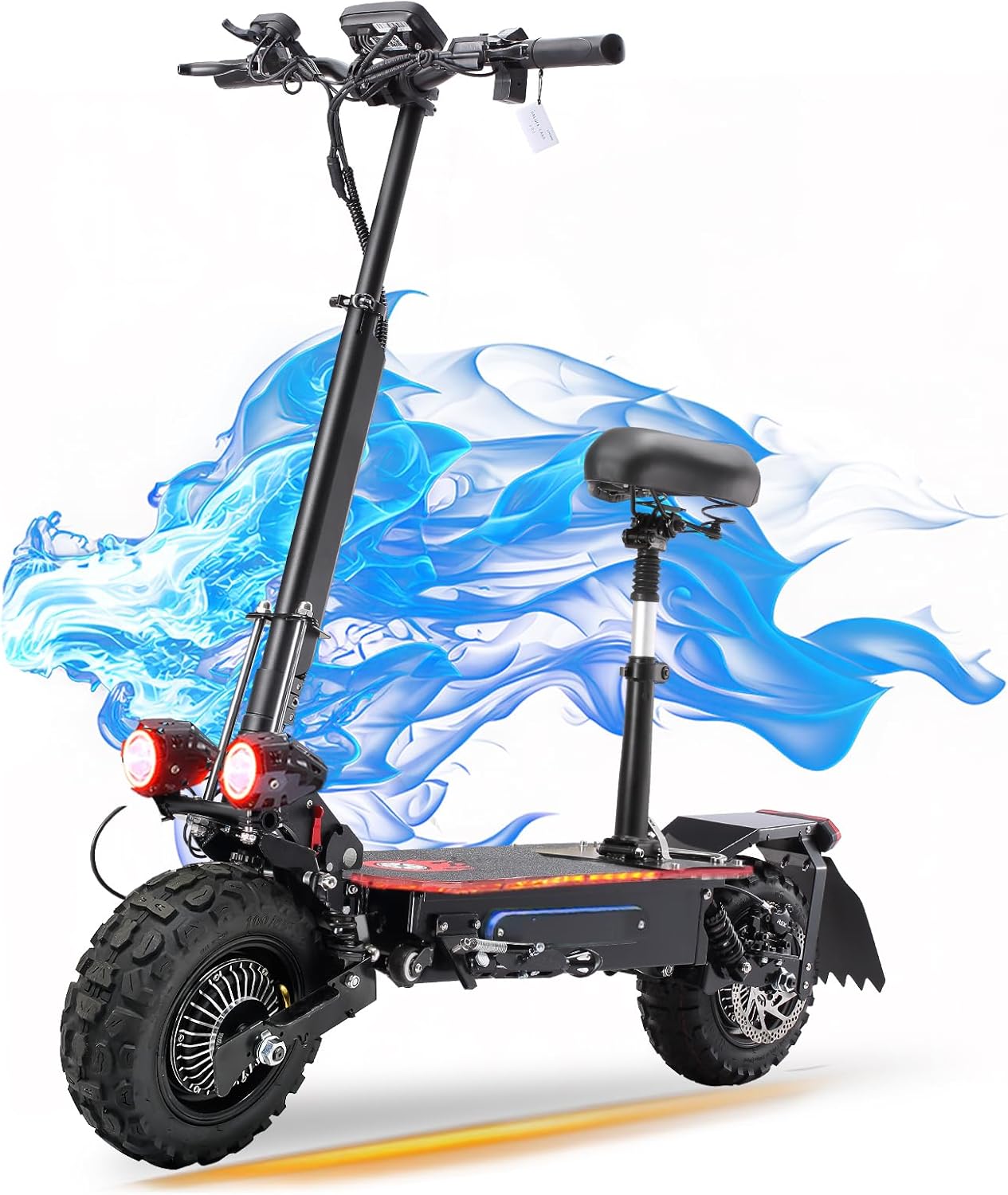 Electric Scooter for Adults, 5600W/1500W/1200W/800W Motor Fast Electric Scooter, 46/40/35 MPH Top Speed, 27Ah/20.8Ah/15.6Ah Battery, 10/11