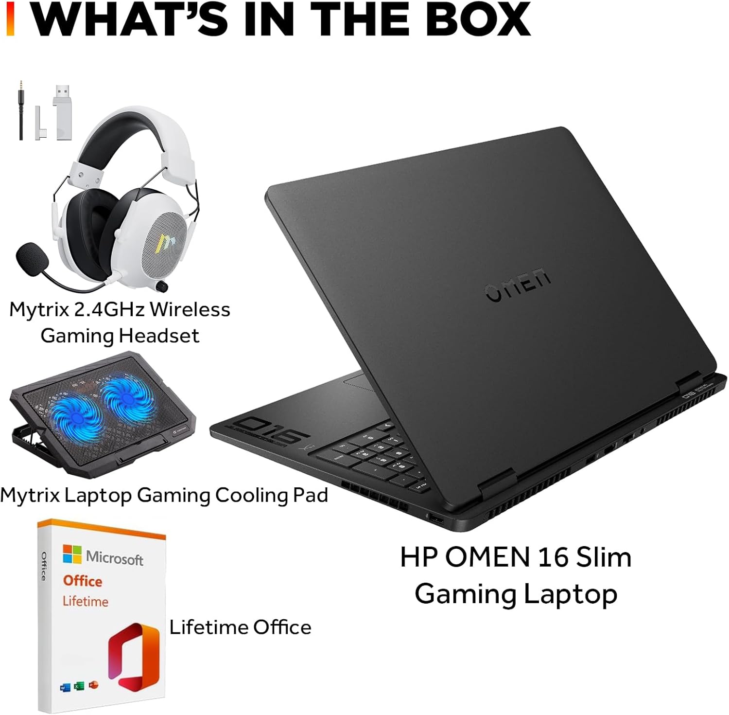 HP OMEN 16 Slim Gaming Laptop, 16