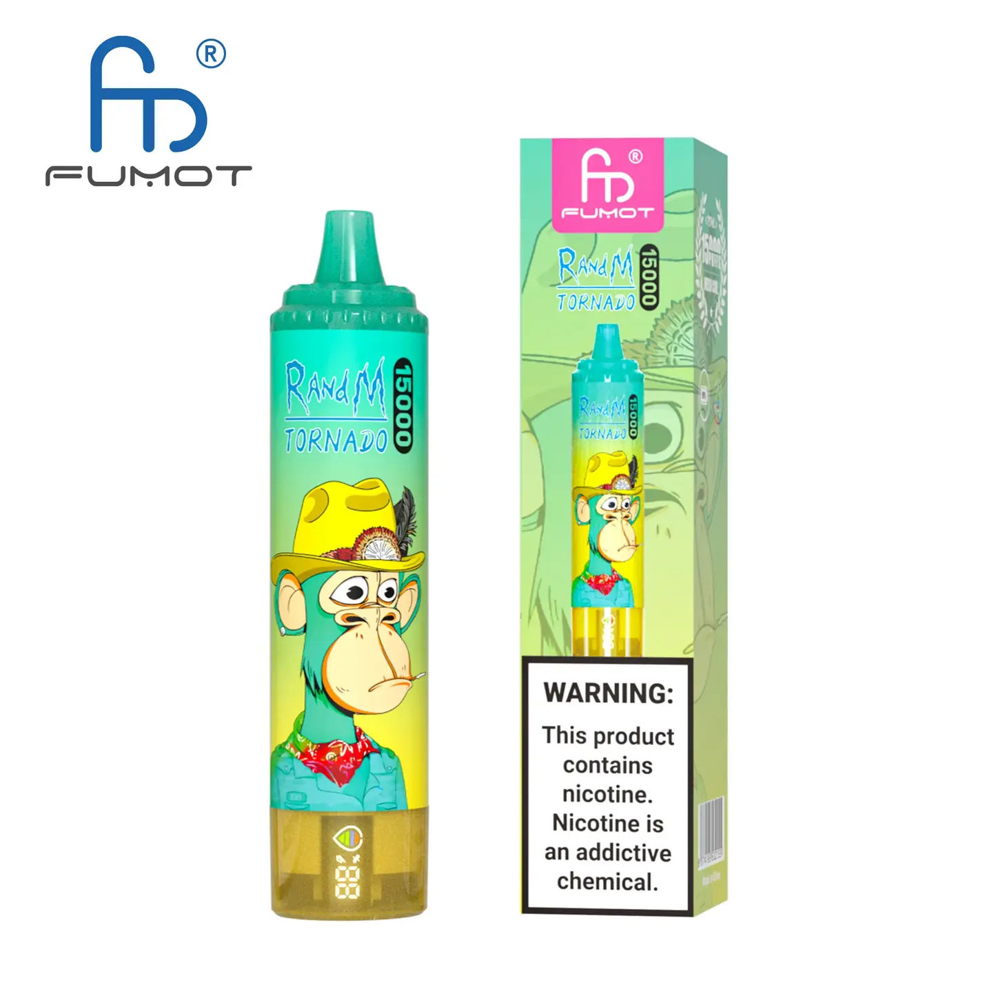 FUMOT TORNADO 15K (20pcs) - MYEU VAPES