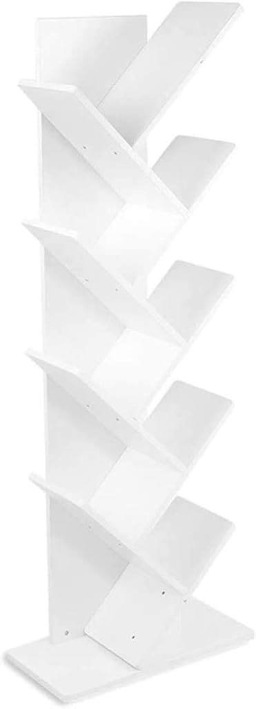 PAASHE 9-ply Bookshelf Premium Particleboard Bookcase Floor Standing Home Rack Bookcase Stores Various Books Bookshelves