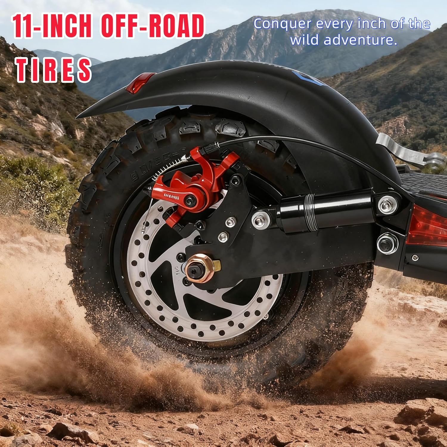 Electric Scooter Adults, 34 Mph Max Speed, 11