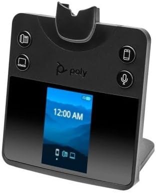 Plantronics Poly DECT Savi 8410 Office Monaural Teams Headset Kit