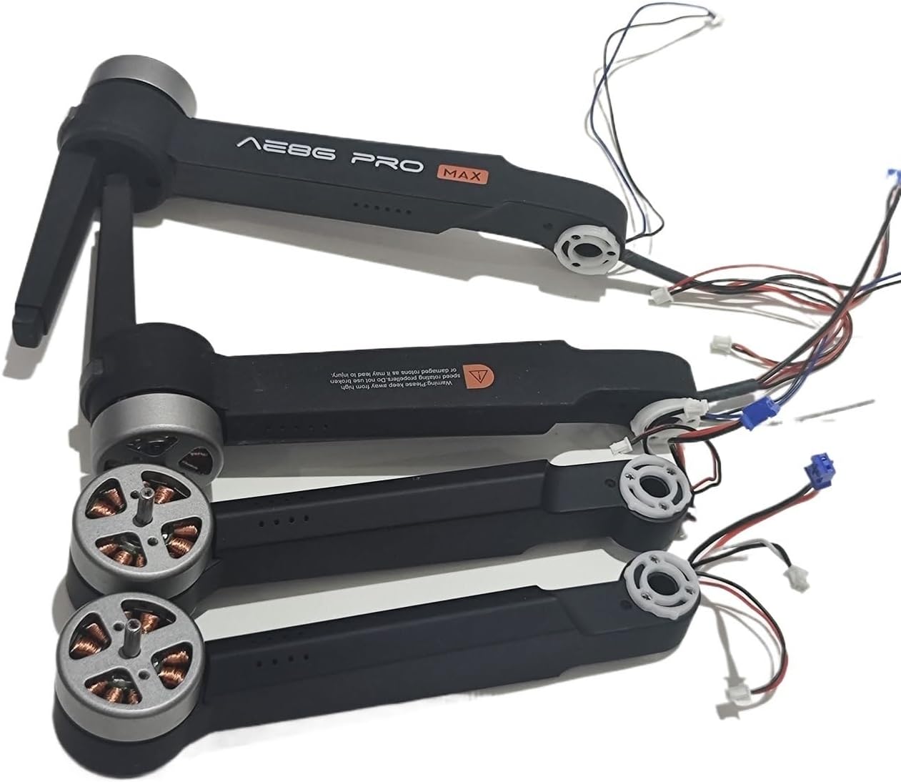 Drone Parts Full Set AE86 PRO MAX Drone Brushless Motor Arm Kit 4PCS for Foldable RC Quadcopter Parts MotorArm